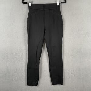 Spanx Pants Womens XS Black High Rise Slim Fit Pull On Stretch Ankle Work 20251R